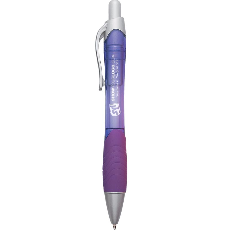 Rio Gel Pen With Contoured Rubber Grip