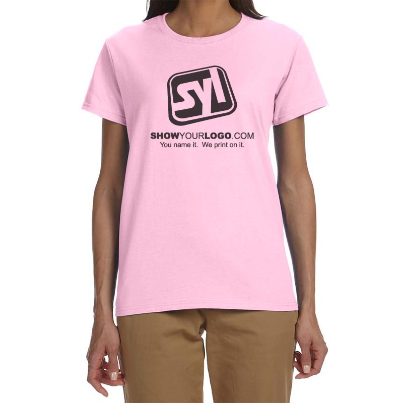 pink gildan tshirt