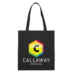 Non-Woven Promotional Tote - 3330_BLK_Colorbrite