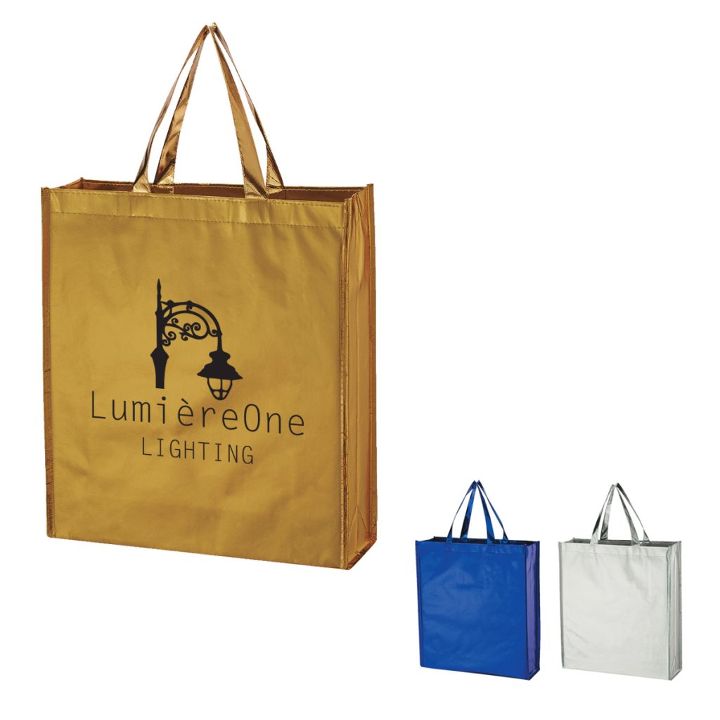 metallic non woven bags