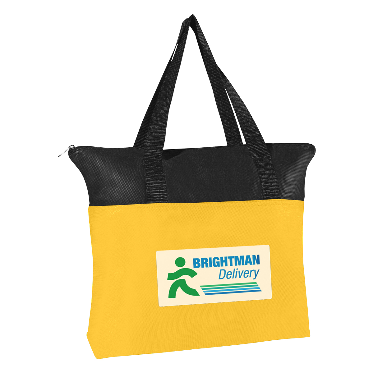 Non-Woven Zippered Tote Bag