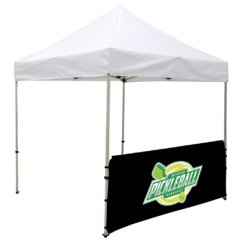 Deluxe Tent Half Wall Kit – Full Color Imprint – 8′ - Deluxe Tent Half Wall Kit 8211 Full Color Imprint 8211 88242black