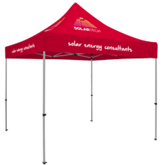 Premium 10′ Tent Kit (Four Location, Full-Color Imprints) - Premium 108242 Tent Kit Four Location Full-Color ImprintsCherry