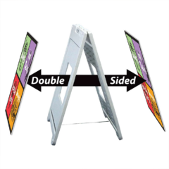 Simpo Sign II A-Frame Kit – Double Sided - Simpo Sign II A-Frame Kit 8211 Double Sided4imprints