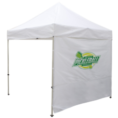 Tent Full Wall – Full Color Imprint – 8′ - Tent Full WallFullColorImprint8White