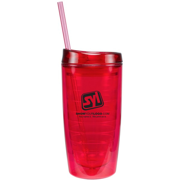 Oasis Double Walled Tumbler - 16 oz - Show Your Logo