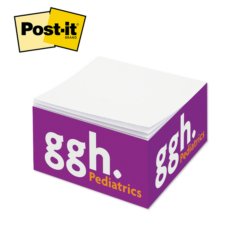 Post-it® Custom Printed Notes – Half-Cube – 2-3/4″ x 1-3/8″ - Post-it Custom Printed Notes 8211 Half-Cube 8211 2-3-4 x 1-3-8