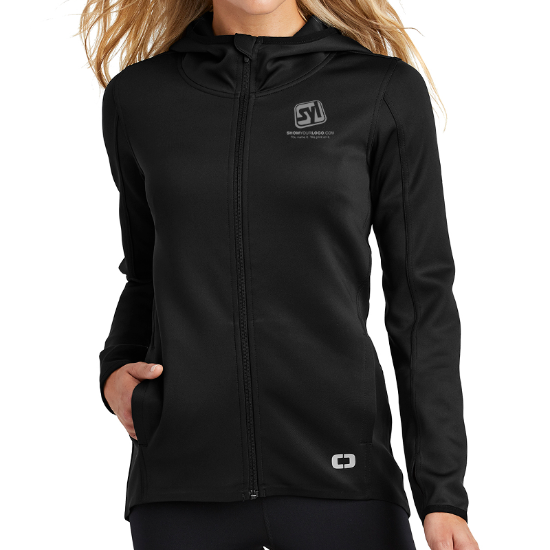 OGIO® ENDURANCE Ladies Stealth Full-Zip Jacket - Show Your Logo