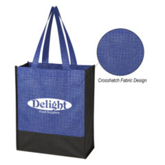 Crosshatch Mini Non-Woven Tote Bag - 3748_group