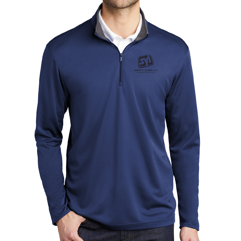 Port Authority ® Silk Touch ™ Performance 1/4-Zip - Show Your Logo