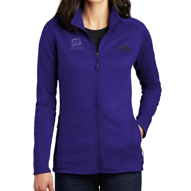 The North Face ® Ladies Skyline Full Zip Fleece Jacket Show Your Logo