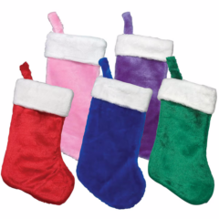 Plush Christmas Stocking - Plush Christmas Stocking 8211 Group