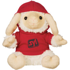 Rowdy Ram Plush Toy – 6″ - 1257_WHT_HOODIE