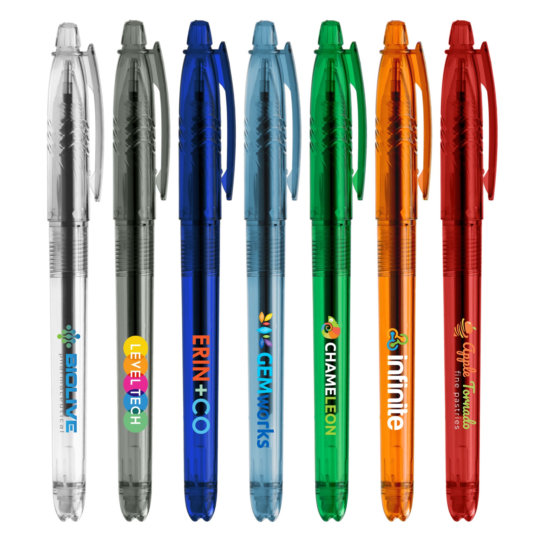 Aqua Gel Recycled PET Plastic Pen - Show Your Logo