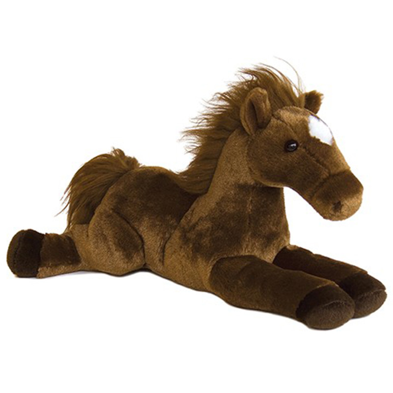 long horse plush toy