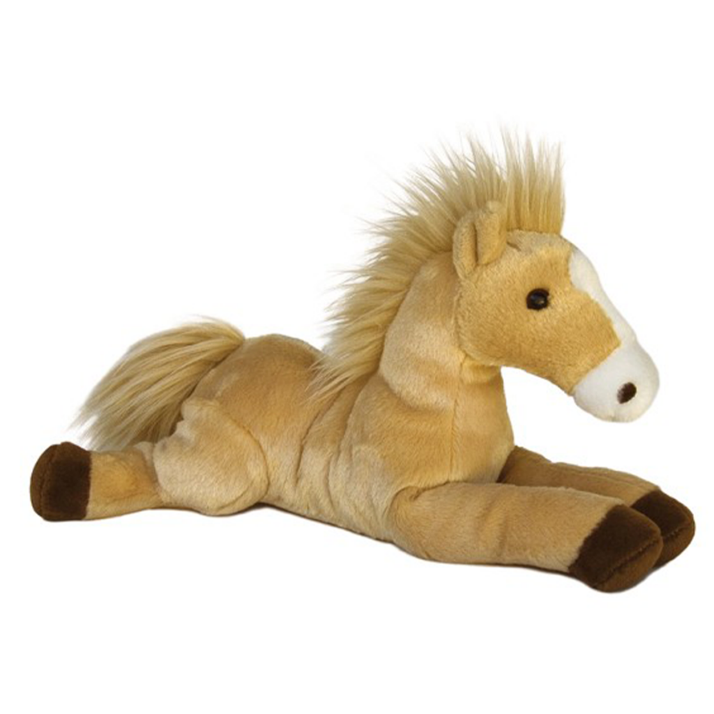 Butterscotch Horse Plush Toy – 12″ - Butterscotch Horse Plush Toy 8211 12in