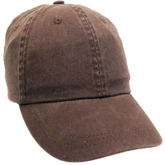 Pigment Dye Washed Cap - pigmentdyewashedcapbrown