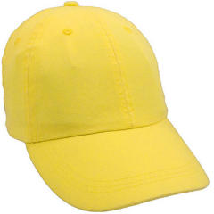 Pigment Dye Washed Cap - pigmentdyewashedcaplemon