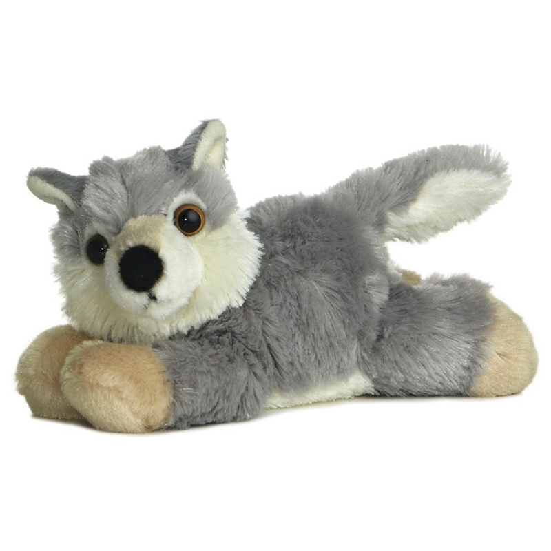 plush wolf toy