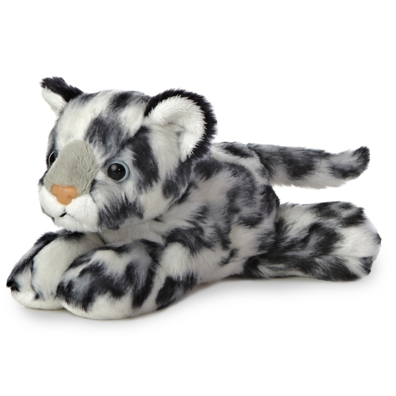 giant snow leopard stuffed animal