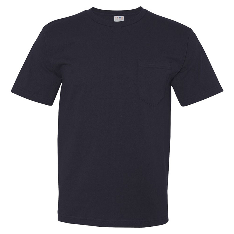 Bayside USA Made Short Sleeve T-Shirt with Pocket - Show Your Logo