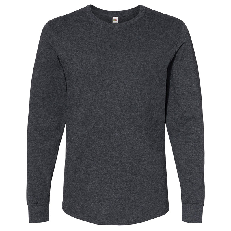 Fruit of the Loom Unisex Iconic Long Sleeve T-Shirt - Show Your Logo