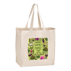 Cotton Canvas Grocery Bag - Cotton Canvas Grocery Bag