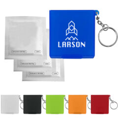 Antiseptic Wipes in Carrying Case Keychain - 90024_group