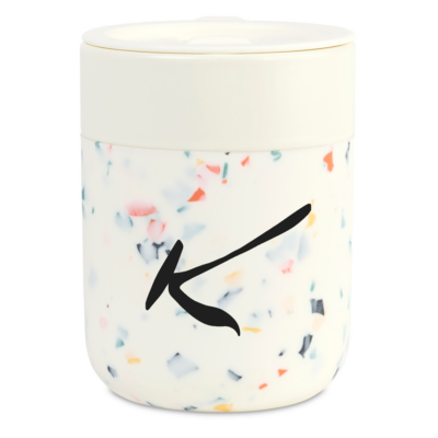 W038P Porter Mug 8211 12 Oz 8211 Cream Terrazzo