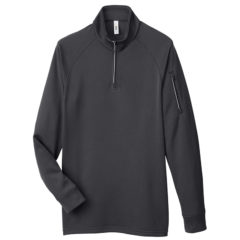 Core 365® Unisex Fusion ChromaSoft™ Fleece Quarter-Zip - ce801_4m_z_FF