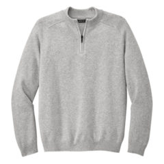 MERCER + METTLE™ 1/4-Zip Sweater - 22986-GustyGyHtr-5-MM3020GustyGyHtrFlatFront-337W