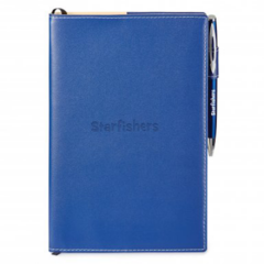 Bradford Refillable Journal with Pen – 8″ x 5″ - bradfordblue