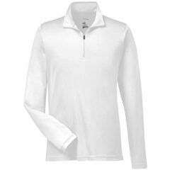 Team 365 Men’s Zone Performance Quarter-Zip - tt31_white