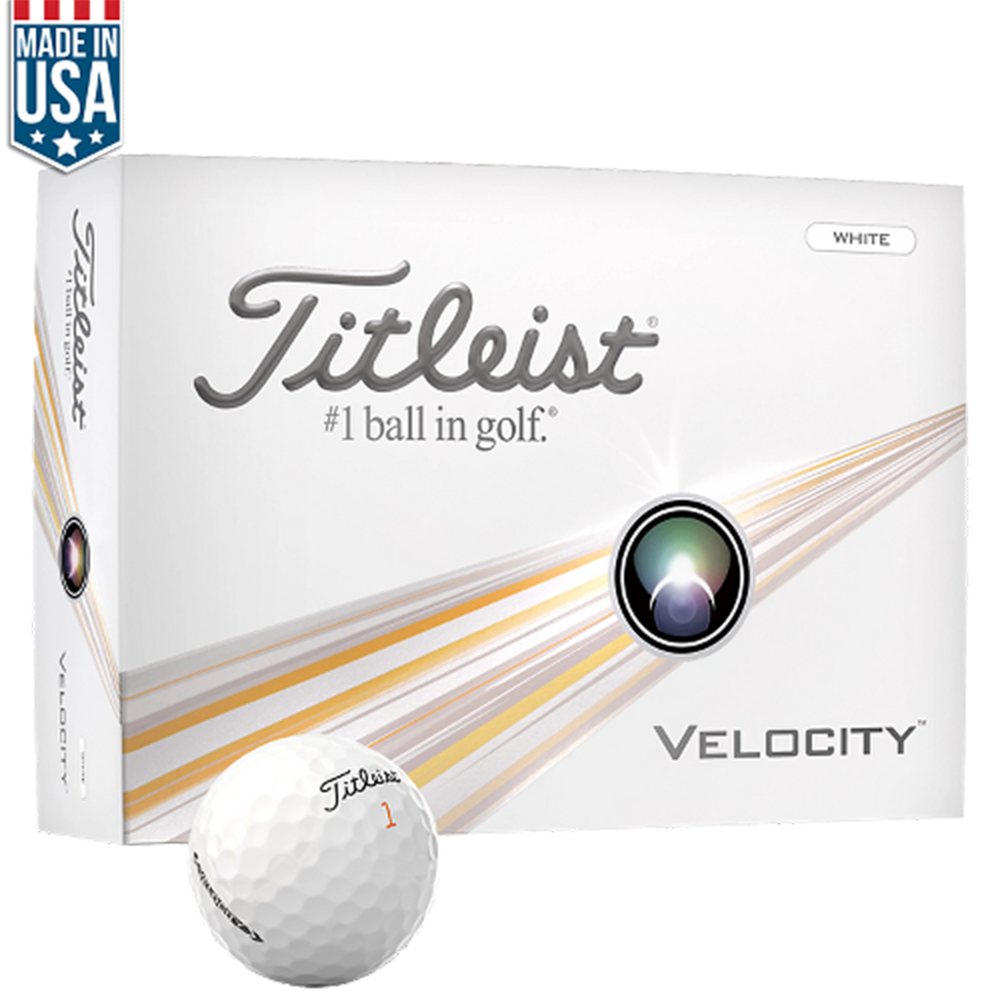 Titleist® Velocity Golf Balls - Show Your Logo