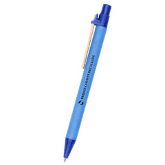 Eco-Inspired Pen with Color Barrel - 11992_ROY_Silkscreen