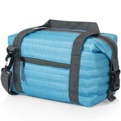 Midday Quilted Washable Insulated Lunch Bag - 513-01-sky blue