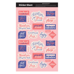 Sticker Sheet with Custom Shapes – 11.5″ x 7″ - 9198_group