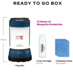 Thermacell® Lookout Mosquito Repellent Camp Lantern - THERMACELLreg- LOOKOUT MOSQUITO REPELLENT CAMP LANTERN_Infographic 4