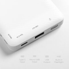 Built-In Cables 10,000 mAh Power Bank - d84b4f74716b373c8c3747d68bf86f8c