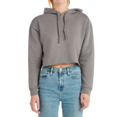 Lane Seven Ladies’ Cropped Fleece Hoodie - ls12000_22_z