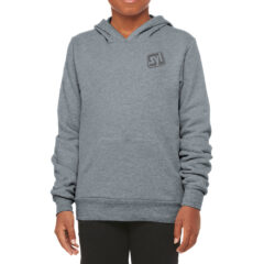 BELLA+CANVAS ® Youth Sponge Fleece Pullover Hoodie - 10002-AthleticHt-1-BC3719YAthleticHtModelFront-1200W