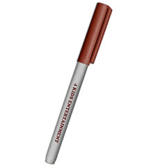 Fine Point Permanent Pocket Markers - 1700_brown