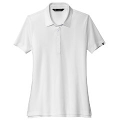 TravisMathew Ladies’ Oceanside Solid Polo - 20076-White-5-TM1WW001WhiteFlatFront-1200W