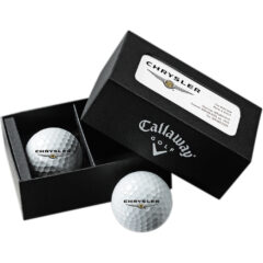 Callaway® 2-Ball Business Card Box with Warbird - 2main