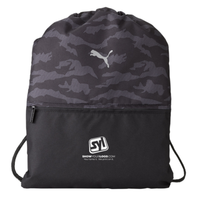 Puma Golf Camo Drawstring BackpackPumaBlack