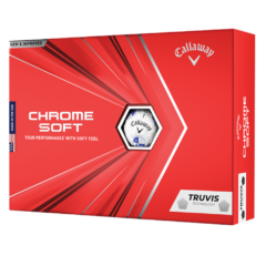 Callaway® Chrome Soft Truvis Golf Balls - TRUVIS-FD_WHITE