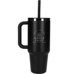 Hydro Flask® All Around™ Travel Tumbler with Straw – 40oz - 1601-99-black