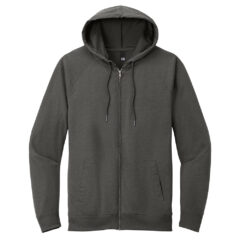 District® Featherweight French Terry™ Full-Zip Hoodie - 27983-WashedCoal-5-DT573WashedCoalFlatFront-1200W