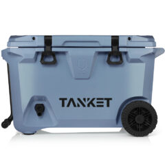 BrüMate BrüTank Rolling Cooler – 55 QT. - 35126_DEN_Silkscreen