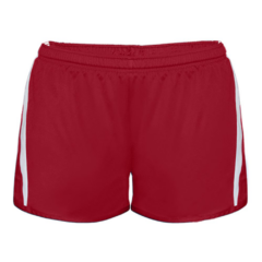 Alleson Athletic – Women’s Stride Shorts - Alleson Athletic 8211 Women8217s Stride ShortsRed-white